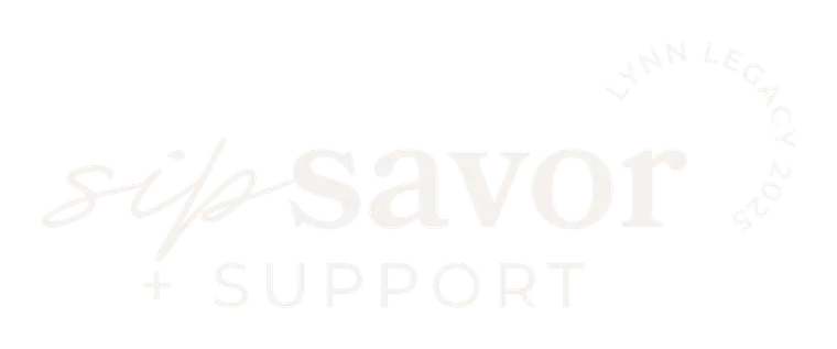 Sip, Savor & Support — Lynn Legacy 2026 event logo